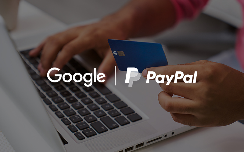 Parceria entre o Google e o Paypal